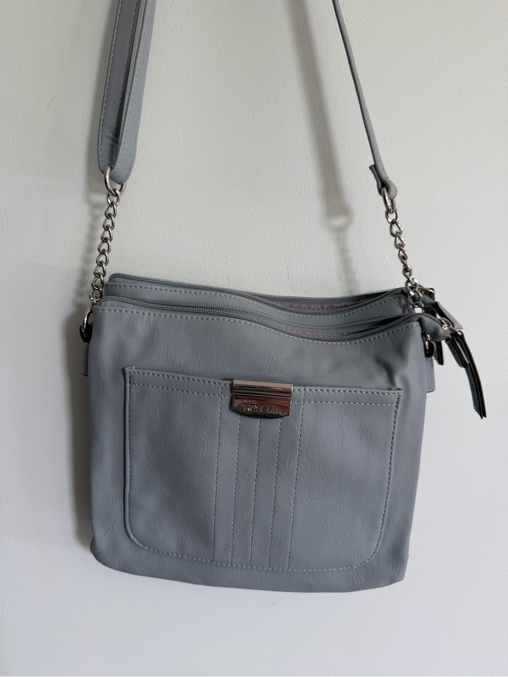 Rosetti Blue / Light Gray Women’s Crossbody Shoulder Bag